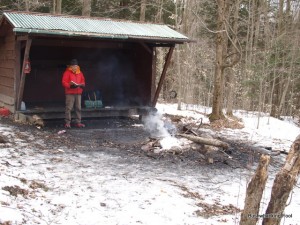 Hoxie Gorge lean-to