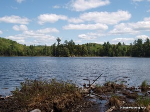 Peaked Mountain Lake