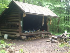 Trout Pond lean-to